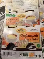 Mängden socker i Oeufs Au Lait Brebis