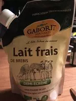 Mängden socker i lait frais de brebis