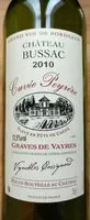 Mängden socker i Cuvée Peyrère Graves de Vayres 2010