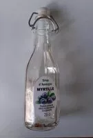 Mängden socker i Sirop d'Auvergne MYRTILLE