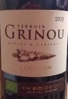 Mängden socker i Terroir Grinou Merlot & Cabernet Tradition
