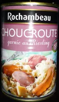 Mängden socker i Choucroute garnie au Riesling