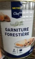 Mängden socker i Garniture forestiere