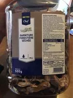 Mängden socker i Garniture forestiere séchée