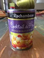 Mängden socker i Cocktail de fruits