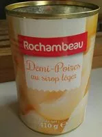 Mängden socker i Demi poires  au sirop léger