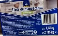 Mängden socker i Filets de maquereaux au muscadet