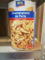 Mängden socker i Champignons de Paris