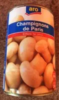 Mängden socker i Champignons de Paris
