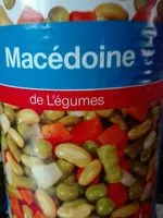 Mängden socker i Macedoine de legume