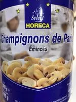 Mängden socker i Champignons de Paris