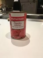 Mängden socker i Tomates entieres pelees au jus de tomate