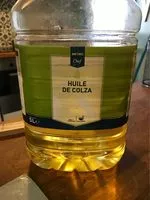 Mängden socker i Huile de colza