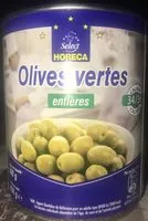 Mängden socker i Olives vertes entières