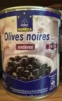 Mängden socker i Olives noires entieres