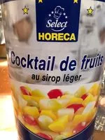 Mängden socker i Cocktail de Fruits au Sirop Léger
