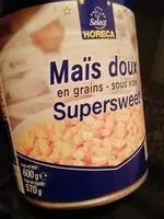 Mängden socker i Maïs doux