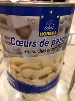 Mängden socker i Coeurs de palmiers