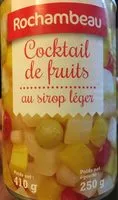Mängden socker i Cocktail de fruits