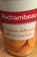 Mängden socker i Oreillons d'abricots peles au sirop leger