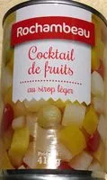 Mängden socker i Cocktail de fruits