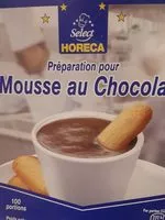 Mängden socker i Préparation pour Mousse au Chocolat