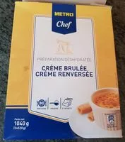 Mängden socker i Préparation Déshydratée Pour Crème Brûlée ou Crème Renversée