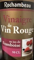 Mängden socker i Vinaigre de vin rouge