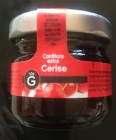 Mängden socker i Confiture extra cerise