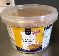 Mängden socker i Éclats de caramel