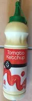 Mängden socker i Tomato ketchup