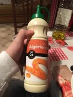 Mängden socker i Sauce Algérienne