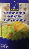 Mängden socker i Assaisonnement déshydraté pour guacamole