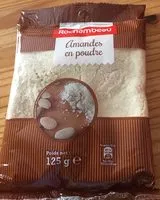 Mängden socker i Amandes en poudre