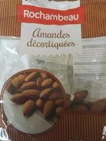 Mängden socker i Amandes décortiquées