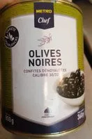 Mängden socker i Olives noires