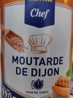 Mängden socker i Moutarde de Dijon