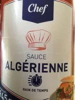 Mängden socker i Sauce algerienne