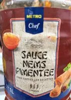 Mängden socker i Sauce nems pimentee