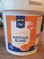 Mängden socker i Nappage blond