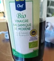 Mängden socker i Vinaigre balsamique bio