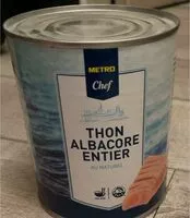 Mängden socker i Thon albacore entier