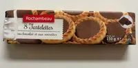 Mängden socker i 8 tartelettes au chocolat et aux noisettes