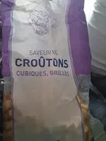 Mängden socker i Croûtons saveur aik