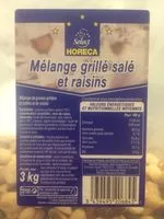 Mängden socker i Mélange Grillé Salé et Raisins