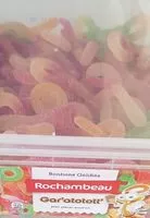 Mängden socker i Bonbon gélifié