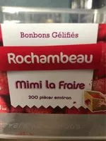 Mängden socker i Fraise bonbon