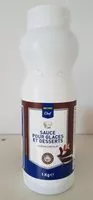 Mängden socker i Sauce pour glaces et desserts.
