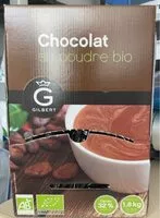 Mängden socker i Chocolat en poudre bio