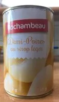 Mängden socker i Demi poires au sirop